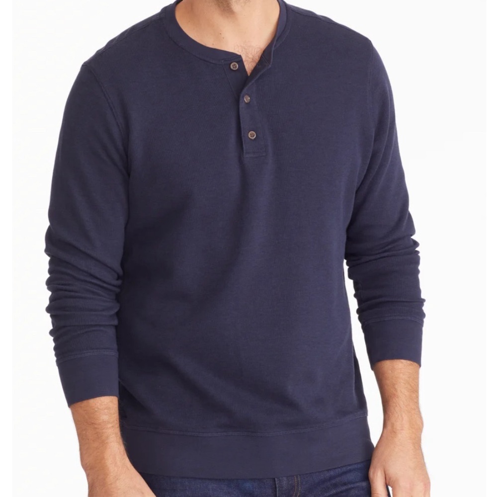 NWT Untuckit Vernoso Men’s Henley Sweatshirt | Size M